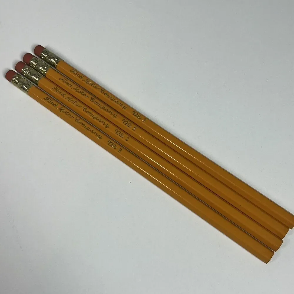 Vintage FORD MOTOR CO “Safety Is Everybody’s Business” Wood Pencils No 2